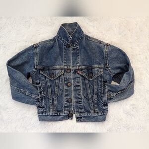 Vintage Levi’s Trucker Jean Jacket Juniors Size M (Fit Woman's Sz XS/ S)